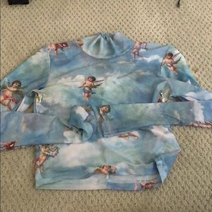 Motel Rocks Angel Crop Top